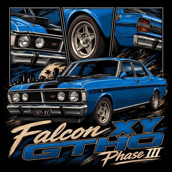 1971 Falcon XY GTHO Phase III Blue